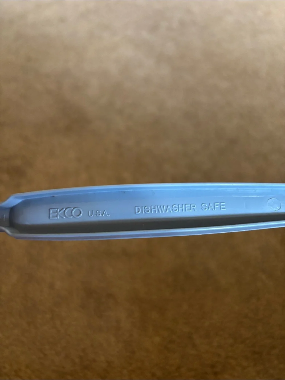 Vintage Light Blue Ekco USA Slotted Turner Spatula - Home Kitchen